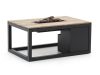 + 10 % Kassenrabatt | Cosiraw Lounge Feuertisch 120x80x55 cm