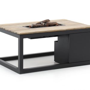 + 10 % Kassenrabatt | Cosiraw Lounge Feuertisch 120x80x55 cm
