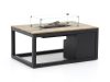 + 10 % Kassenrabatt | Cosiraw Lounge Feuertisch 120x80x55 cm