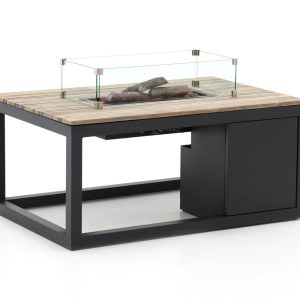+ 10 % Kassenrabatt | Cosiraw Lounge Feuertisch 120x80x55 cm