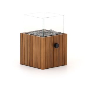 + 10 % Kassenrabatt | Cosiscoop Timber square Tischkamin 20x20x30 cm
