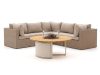 + 10 % Kassenrabatt | Forza Cecita/Cosiloft Ecklounge-Set mit Feuertisch 6-teilig