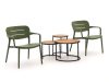 + 10 % Kassenrabatt | Forza Pazzia/Mosi Lounge Balkonmӧbel-Set 5-teilig