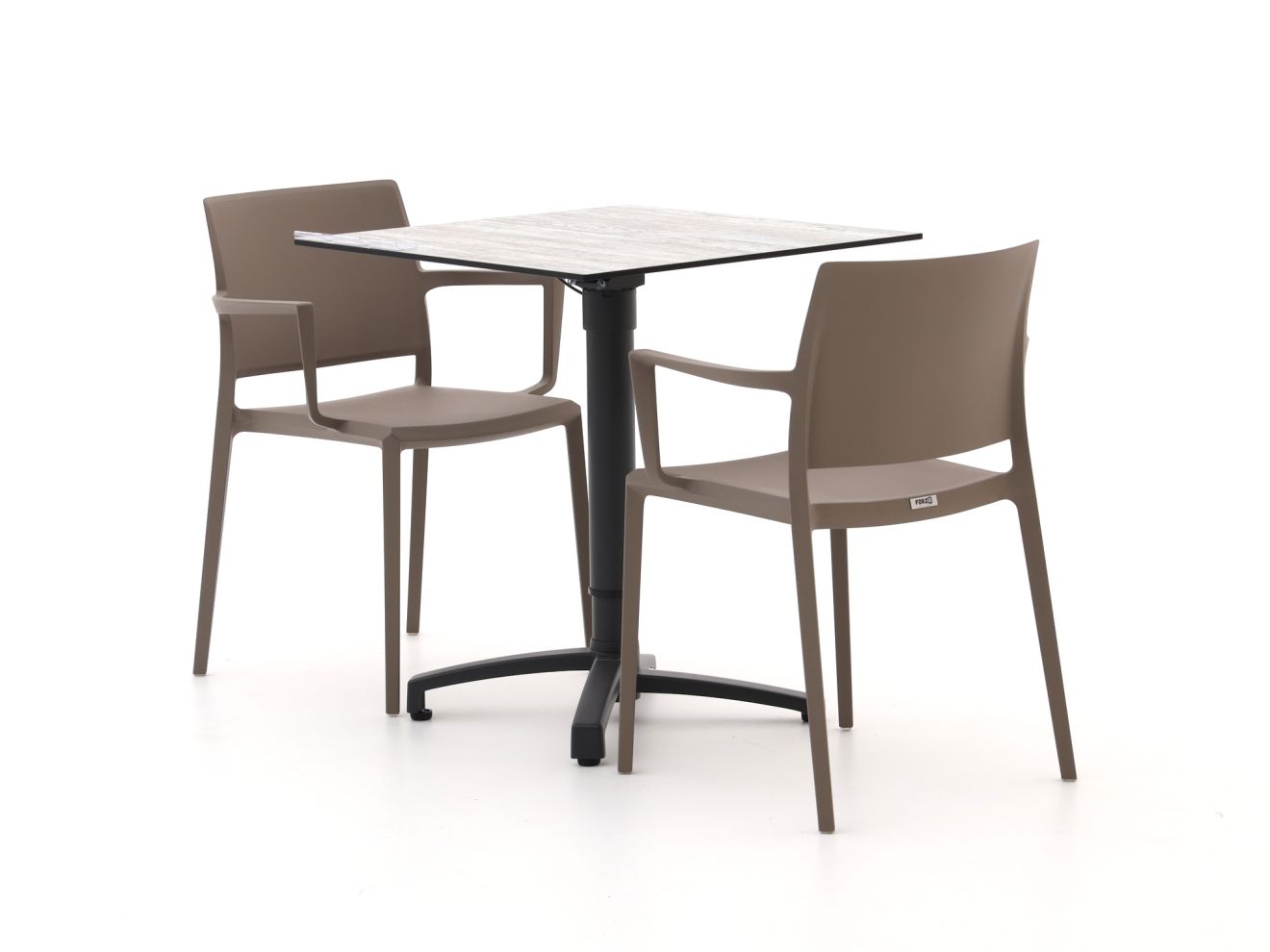 + 10 % Kassenrabatt | Forza Sile/Canzo 70 cm Gartenmöbel-Set 3-teilig verstelbar