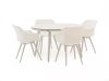 + 10 % Kassenrabatt | Hartman Sophie Studio ø 128 cm Gartenmöbel-Set 5-teilig