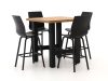 + 10 % Kassenrabatt | Hartman Sophie/Yasmani 100 cm Gartenbar-Set 5-teilig