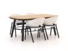 + 10 % Kassenrabatt | Hartman Tubb 185 cm Esstischgruppe 5-teilig verstellbar