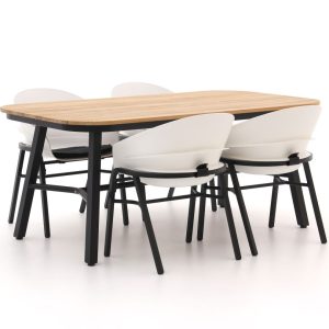 + 10 % Kassenrabatt | Hartman Tubb 185 cm Esstischgruppe 5-teilig verstellbar