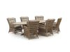 + 10 % Kassenrabatt | Intenso Milano/ROUGH-Y 280 cm Dining-Lounge Gartenmöbel-Set 7-teilig