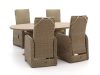 + 10 % Kassenrabatt | Intenso Umbria/ROUGH-Y Ellips 200 cm Gartenmӧbel-Set 5-teilig verstelbar