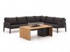 + 10 % Kassenrabatt | Manifesto Alzano/Cosibridge Ecklounge-Set mit Feuertisch 5-teilig