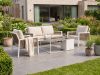 + 10 % Kassenrabatt | Manifesto Alzano/Cosidesign Line Sessel-Sofa-Lounge-Set mit Feuertisch 4-teilig