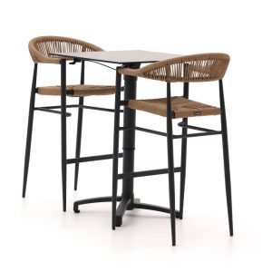 + 10 % Kassenrabatt | Manifesto Belpasso/Canzo 70 cm Gartenbar-Set 3-Teilig Stapelbar