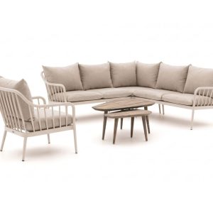 + 10 % Kassenrabatt | Manifesto Celante/ROUGH-K Ecklounge-Set 6-teilig 6-Sitzer