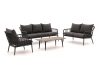+ 10 % Kassenrabatt | Manifesto Celante/ROUGH-K Sessel-Sofa-Lounge-Set 4-teilig 4-Sitzer