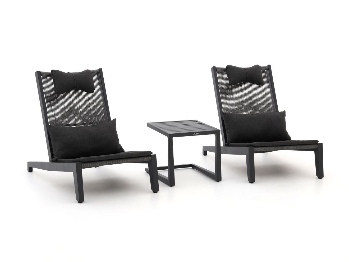 + 10 % Kassenrabatt | Manifesto Enzio Lounge Balkonmӧbel-Set 3-teilig