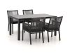 + 10 % Kassenrabatt | Manifesto Rivola/Menzano 160 cm Gartenmöbel-Set 5-teilig
