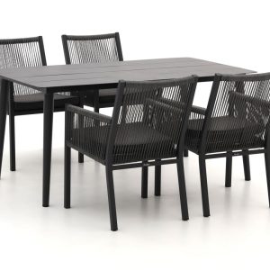 + 10 % Kassenrabatt | Manifesto Rivola/Sora 160 cm Gartenmöbel-Set 5-teilig
