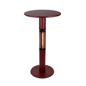 + 10 % Kassenrabatt | Monti HeatLine Vibe Bartisch mit Heizstrahler 1500 W ø 60 cm (h: 110 cm)