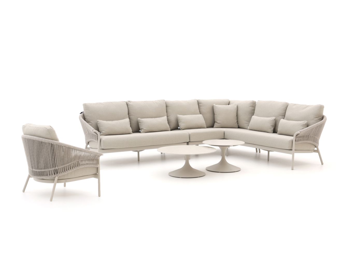 + 10 % Kassenrabatt | SUNS Santorini/Nova Ecklounge-Set 6-teilig