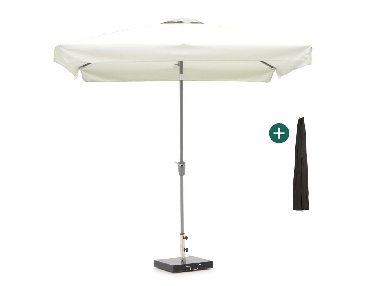 + 10 % Kassenrabatt | Shadowline Aruba Sonnenschirm 250x250 cm