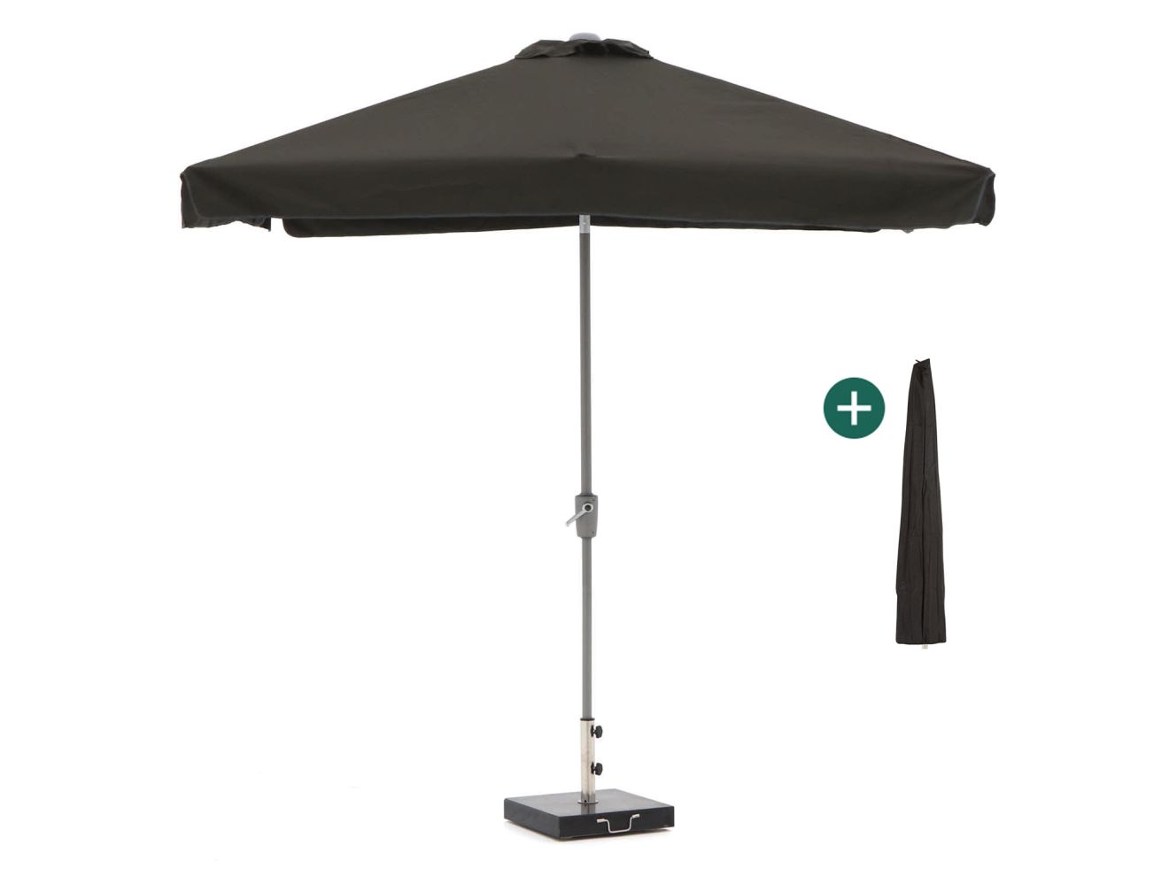 + 10 % Kassenrabatt | Shadowline Aruba Sonnenschirm 250x250 cm