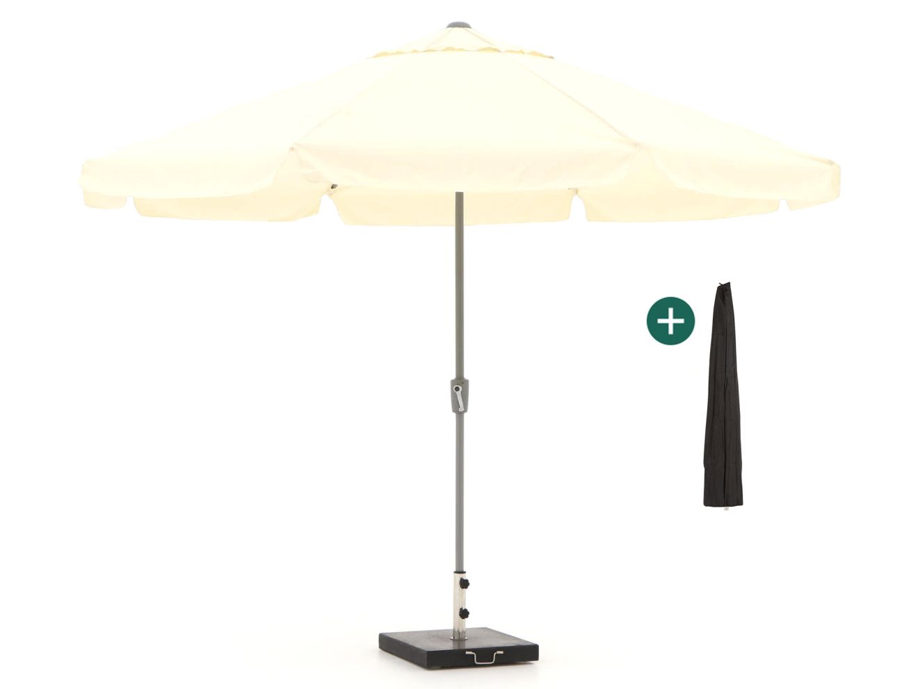 + 10 % Kassenrabatt | Shadowline Aruba Sonnenschirm ø 350 cm