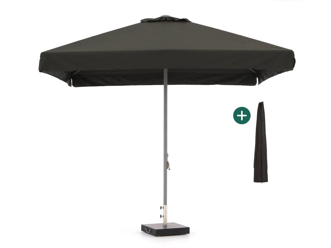 + 10 % Kassenrabatt | Shadowline Bonaire Sonnenschirm 300x300 cm
