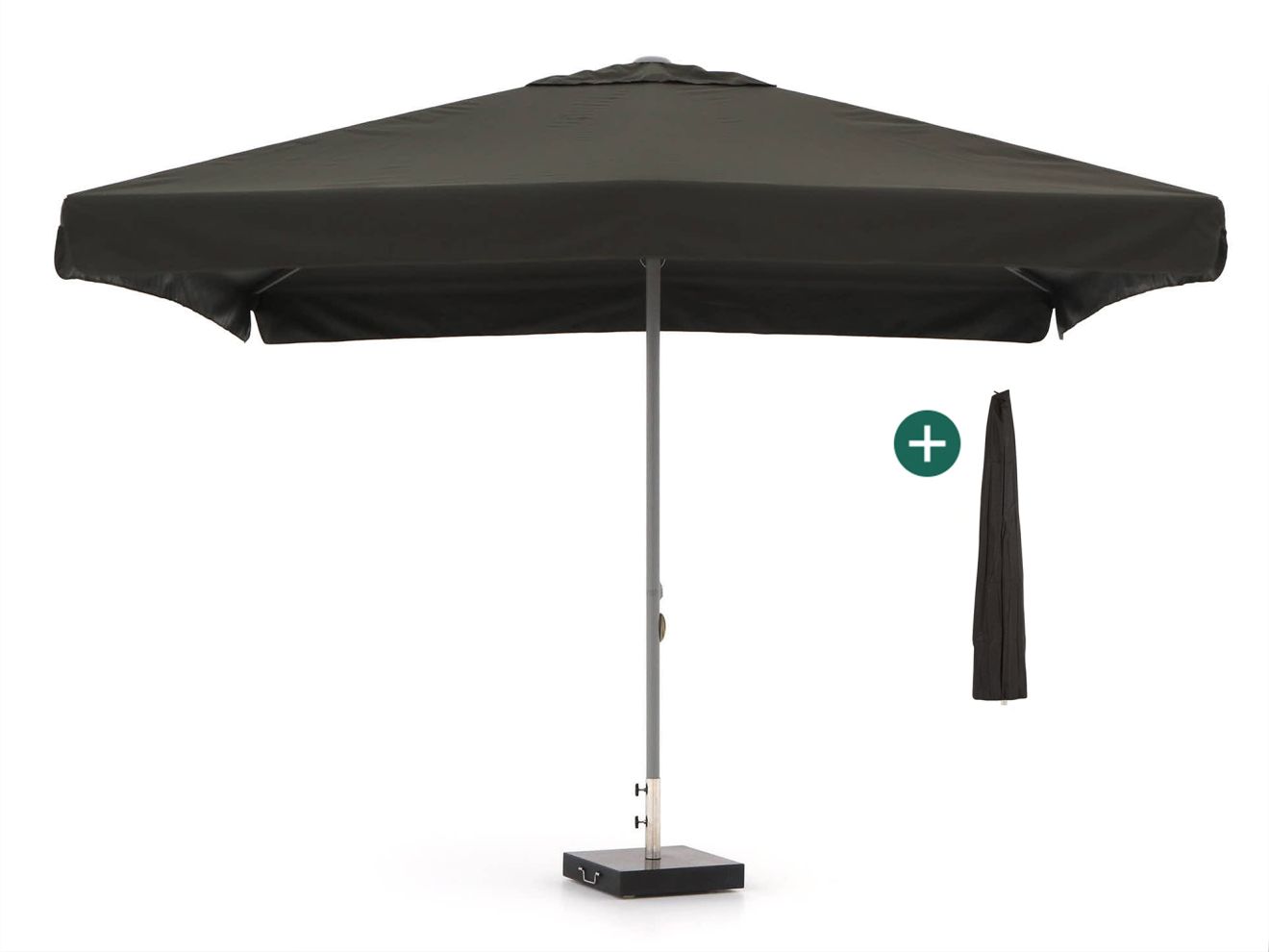+ 10 % Kassenrabatt | Shadowline Bonaire Sonnenschirm 350x350 cm