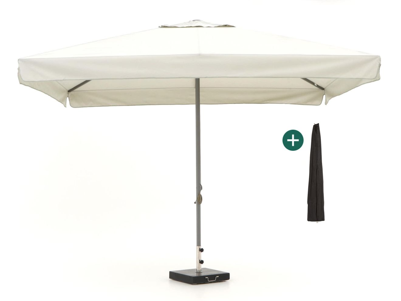 + 10 % Kassenrabatt | Shadowline Bonaire Sonnenschirm 350x350 cm