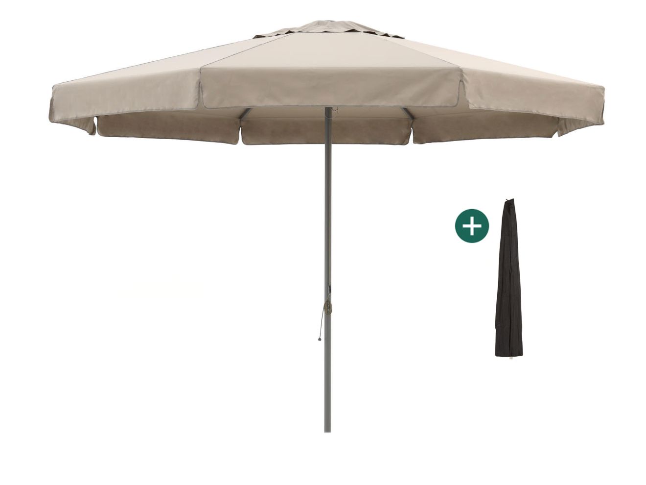 + 10 % Kassenrabatt | Shadowline Bonaire Sonnenschirm ø 400 cm