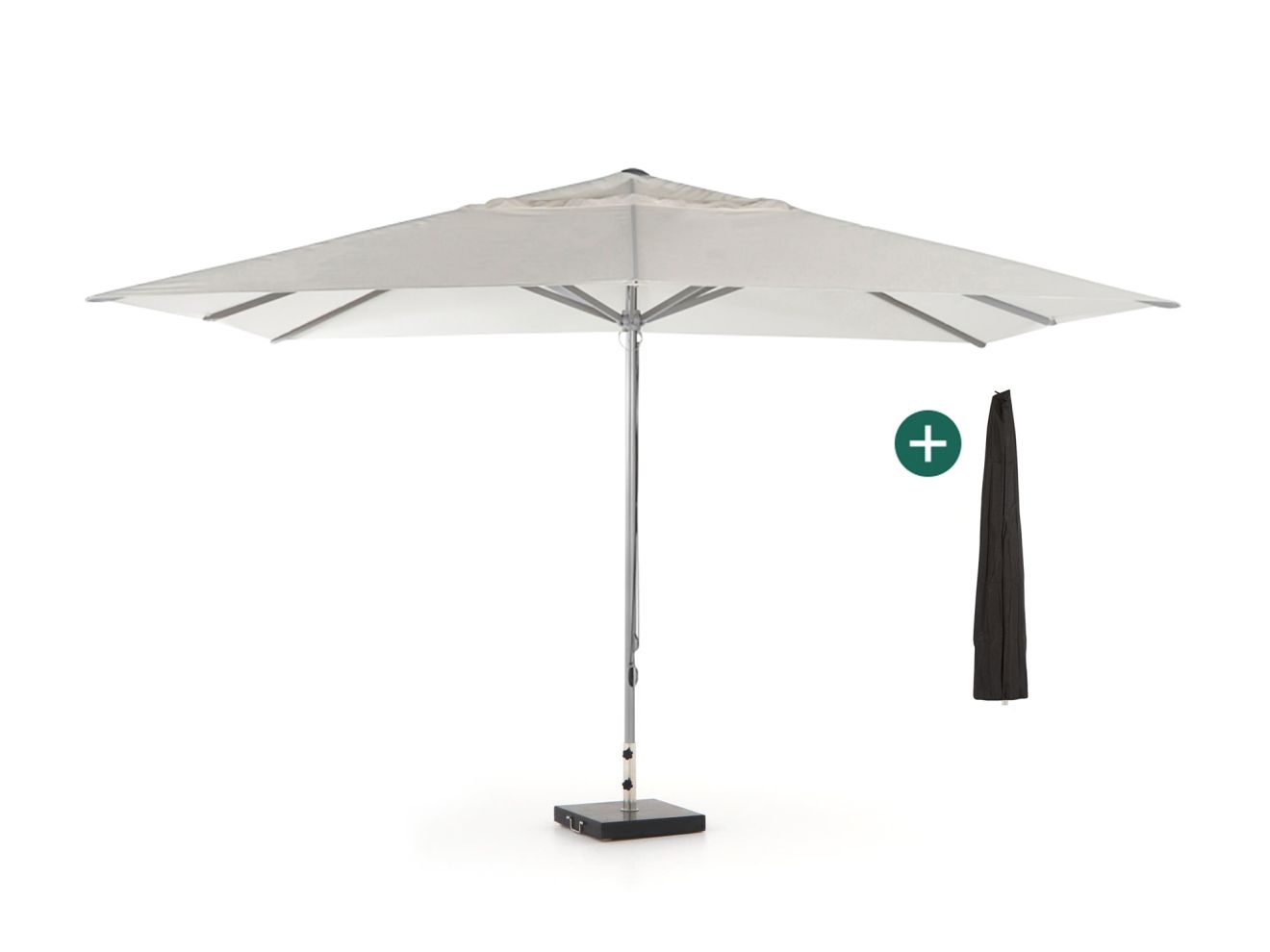 + 10 % Kassenrabatt | Shadowline Cuba Sonnenschirm 400x300 cm