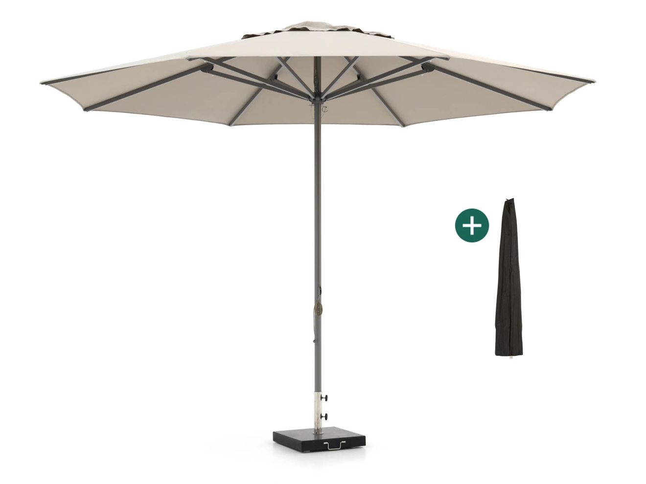 + 10 % Kassenrabatt | Shadowline Cuba Sonnenschirm ø 400 cm