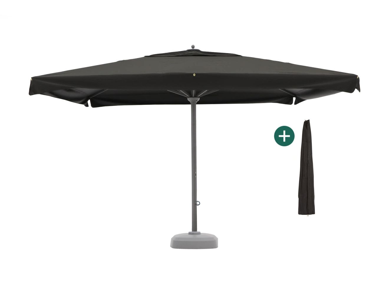 + 10 % Kassenrabatt | Shadowline Java Sonnenschirm 400x400 cm
