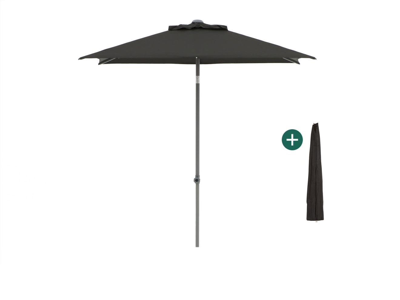 + 10 % Kassenrabatt | Shadowline Push-up Sonnenschirm 210x150 cm