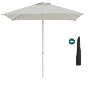 + 10 % Kassenrabatt | Shadowline Push-up Sonnenschirm 240x240 cm