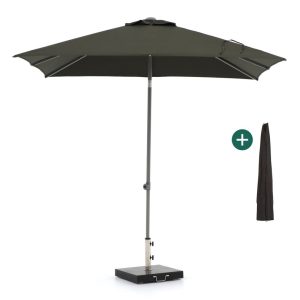 + 10 % Kassenrabatt | Shadowline Push-up Sonnenschirm 240x240 cm