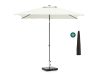 + 10 % Kassenrabatt | Shadowline Push-up Sonnenschirm 250x200 cm