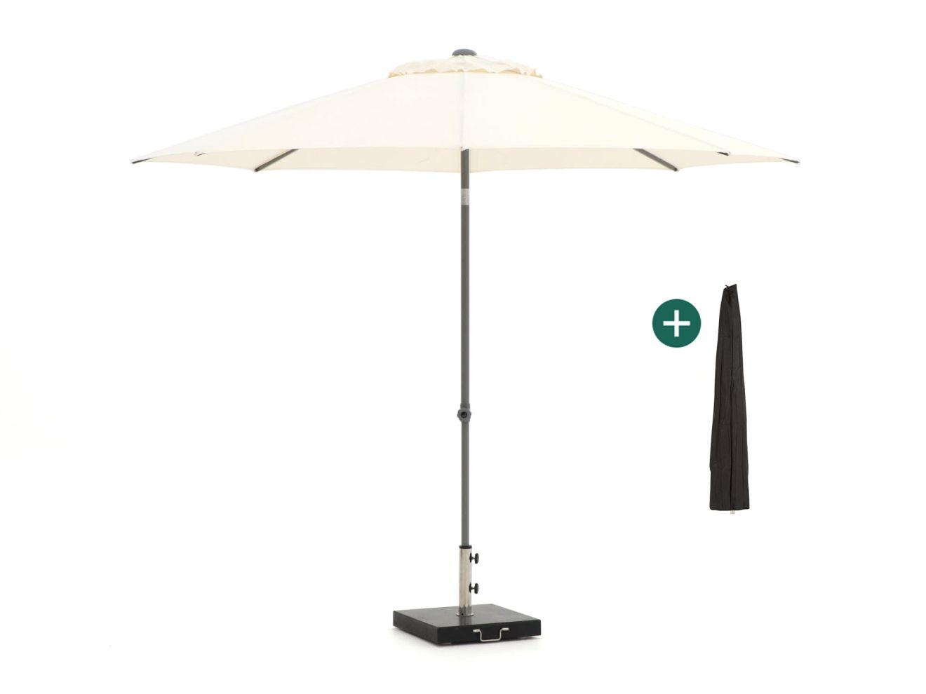 + 10 % Kassenrabatt | Shadowline Push-up Sonnenschirm ø 300 cm
