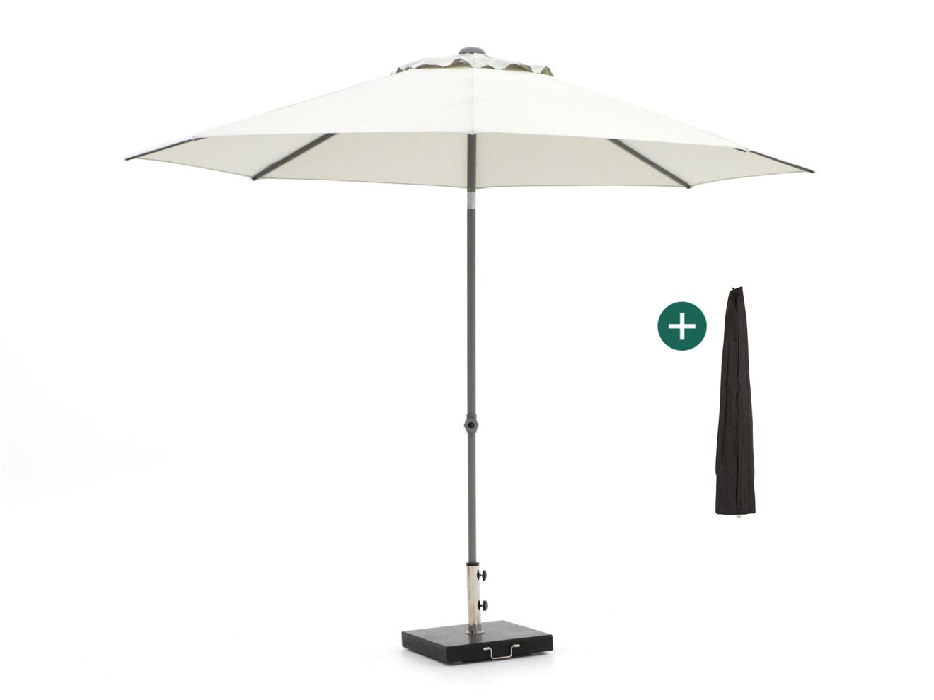 + 10 % Kassenrabatt | Shadowline Push-up Sonnenschirm ø 300 cm