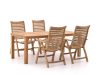 + 10 % Kassenrabatt | Sunyard Corby/Oxford 200 cm Gartenmöbel-Set 5-teilig verstellbar