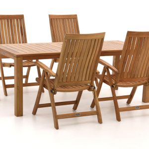 + 10 % Kassenrabatt | Sunyard Oxford 200 cm Gartenmöbel-Set 5-teilig verstellbar