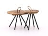 Apple Bee Elle Loungetisch ø 60 (h: 40 cm)/ø 40 (h: 45 cm)