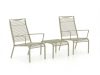 Apple Bee Hawaii Lounge Balkonmöbel-Set 3-teilig stapelbar