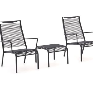 Apple Bee Hawaii lounge balkonset 3-Teilig Stapelbar