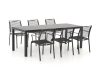 Apple Bee Hawaii/Menzano 220 cm Gartenmöbel-Set 7-teilig stapelbar