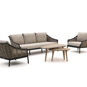 Apple Bee Milou/ROUGH-K Sessel-Sofa Lounge-Set 5-teilig