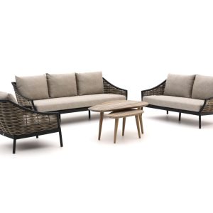Apple Bee Milou/ROUGH-K Sessel-Sofa Lounge-Set 5-teilig