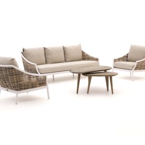 Apple Bee Milou/ROUGH-K Sessel-Sofa Lounge-Set 5-teilig