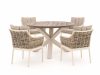 Apple Bee Milou/ROUGH-Y ø 120 cm Gartenmöbel-Set 5-teilig